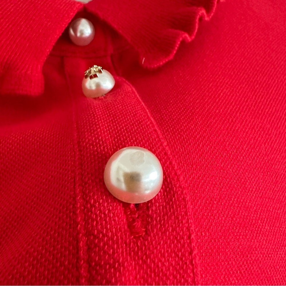 Tory Burch • Ruffle Polo - Picture 5 of 5